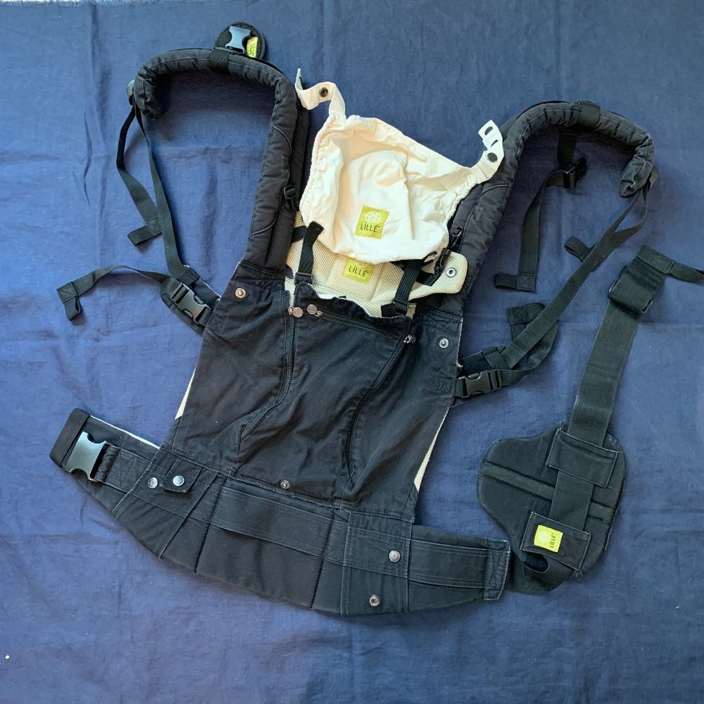 LÍLLÉbaby COMPLETE All Seasons, black and camel